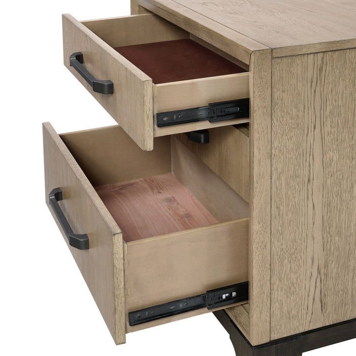 Sutton Place - Nightstand - Caramel / Cocoa