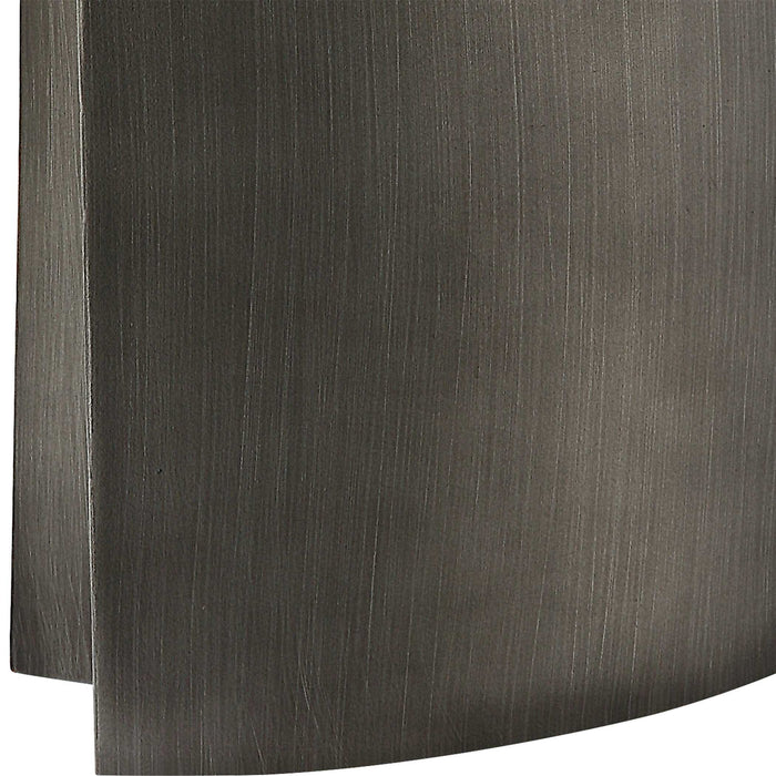 V-Groove - Modern Table Lamp - Dark Gray
