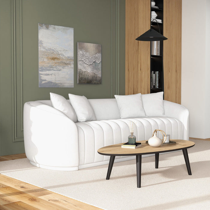 Markus - Tight Back Couch - White