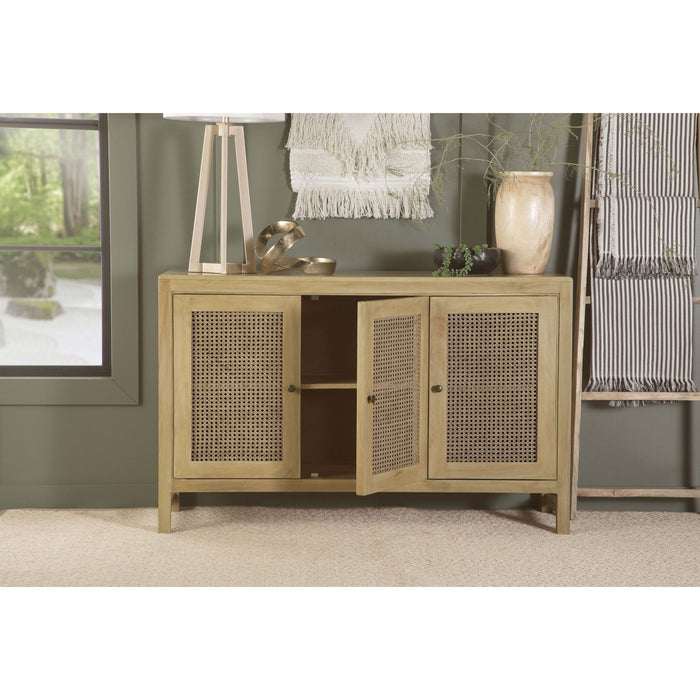 Ashton - 3 Door Accent Cabinet - Natural