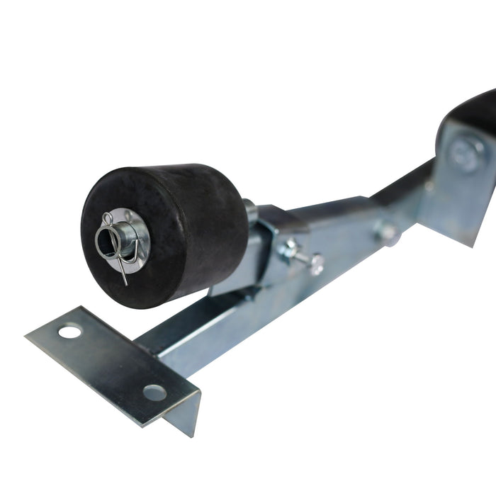 Heavy Duty Boat Trailer Support Bracket With Keel Rollers