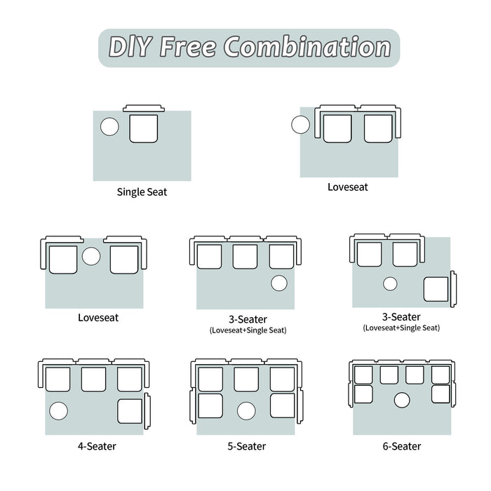 Convertible Floor Sofa Bed With Pillow Back Support Armrest