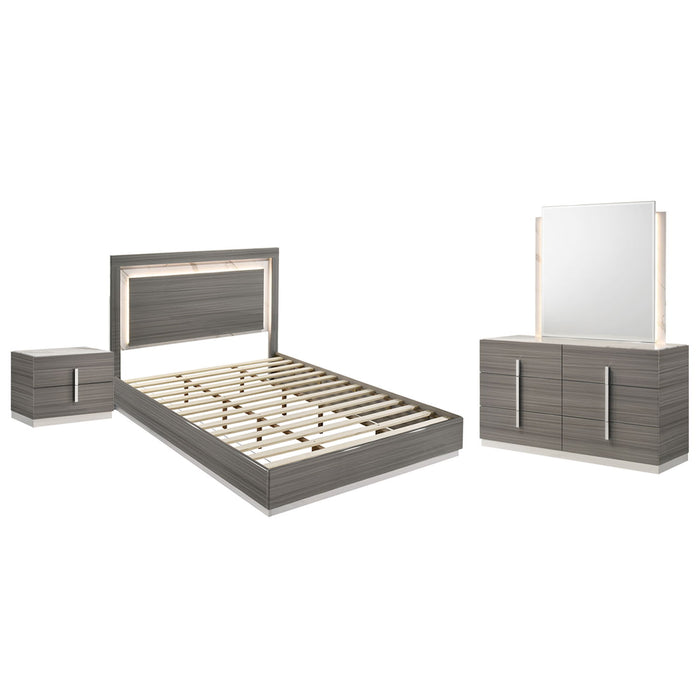 Altima - Bedroom Set With LED Headboard