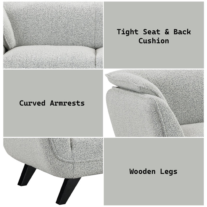 Nayeli - Boucle Loveseat