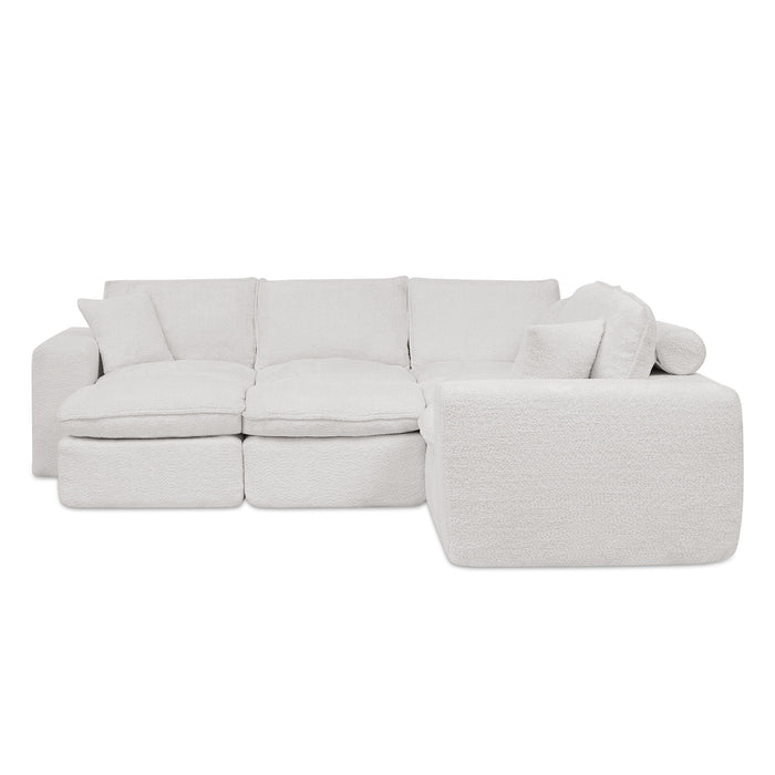 Sectional Sofa With Moveable Ottoman