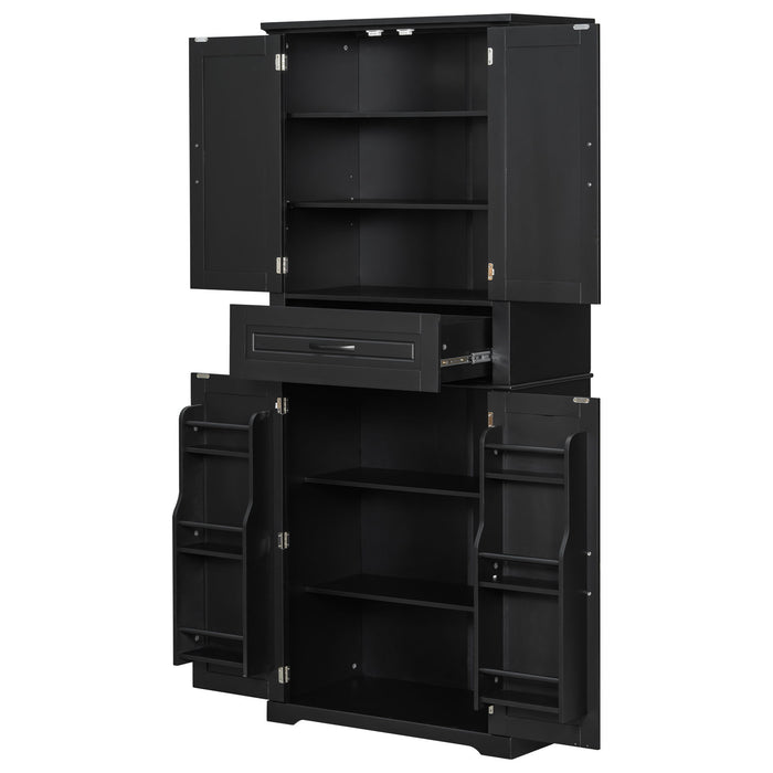 Bathroom Storage Cabinet With Multifunctional Storage Space, Drawer With Slide Rails, Adjustable Shelf