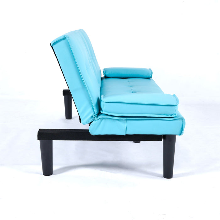Sofa Bed With Foldable Design And Cup Holder