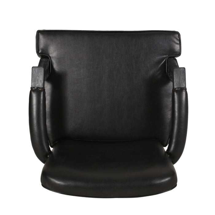 French Country Style Dining Chair With Nailhead Trim