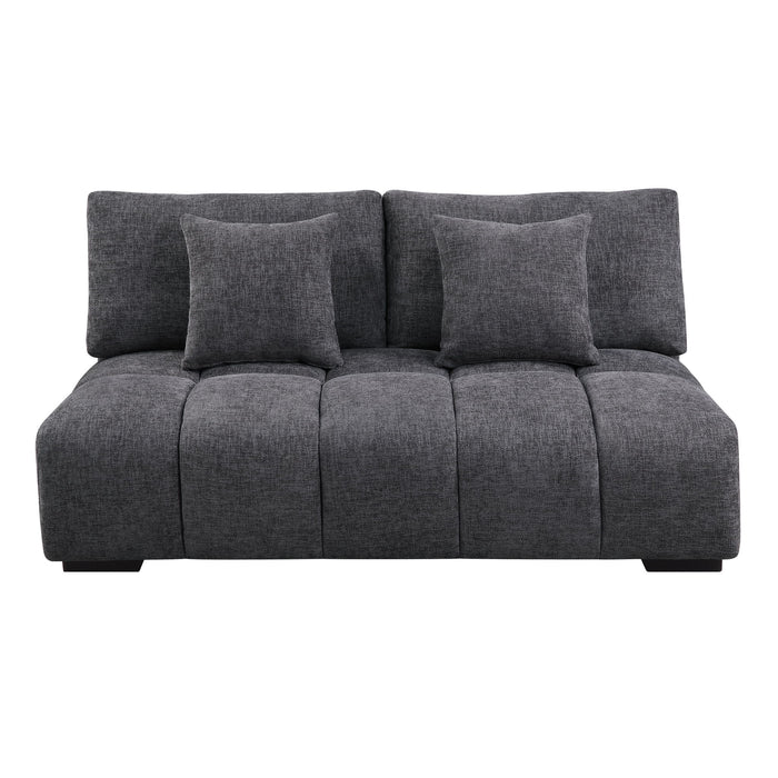 Chosen - Sectional Sofa With Toss Pillows And Chaise