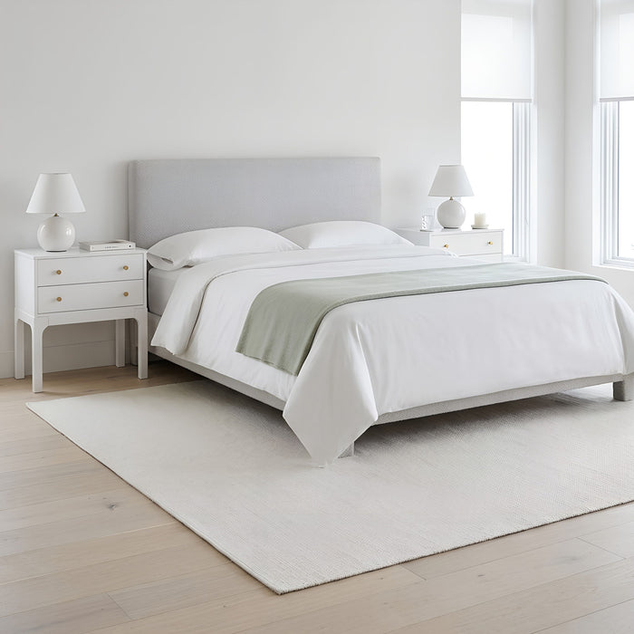 Alonso - 2 Drawer Nightstand - White