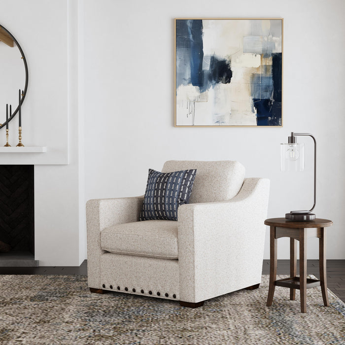 Milo - Fabric Chair With Nailhead Trim