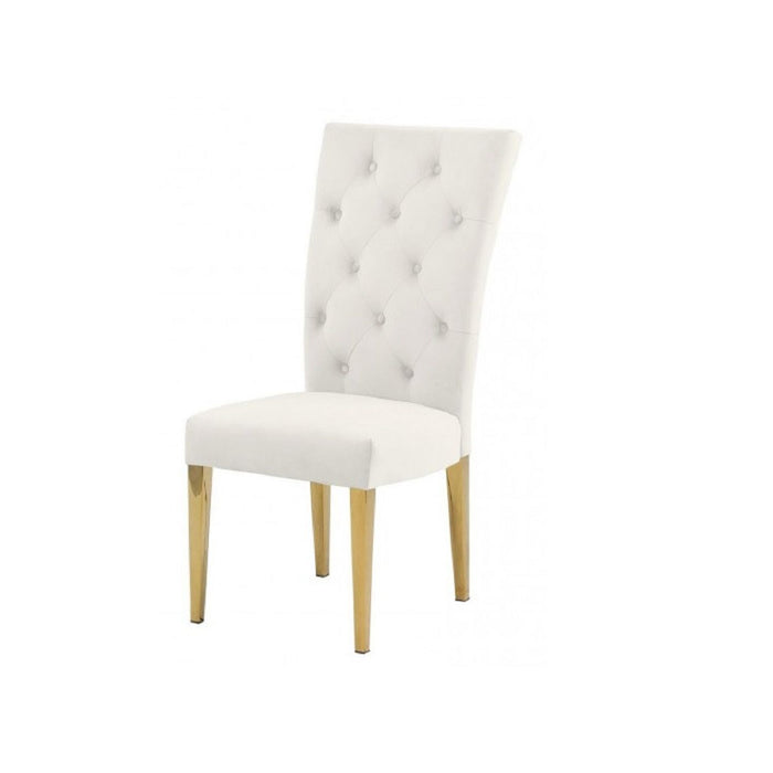 Modern Design Upholstered Dining Chair (Set of 2)