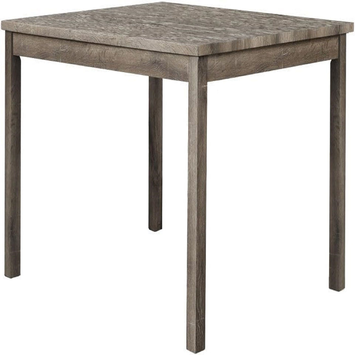 5 Piece Transitional Dining Set With Table And Upholstered Chairs