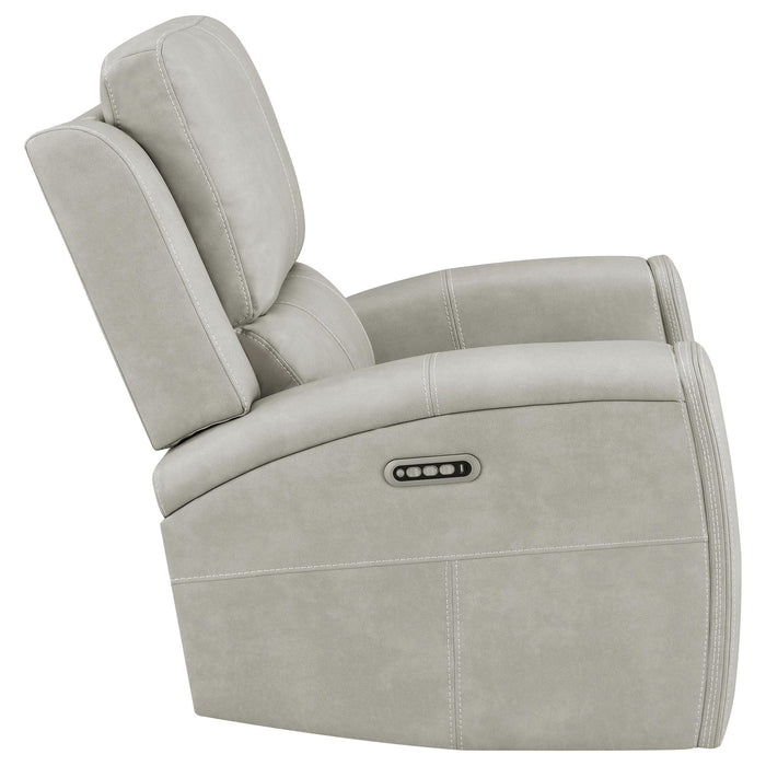 Boyce - Triple Power Swivel Recliner With Independent Adjustments