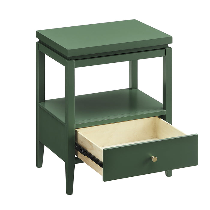 Olana -1 Drawer Nightstand With Floating Top Design