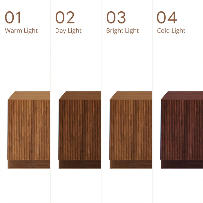 TV Stand, Media Console With Adjustable Shelves - Walnut