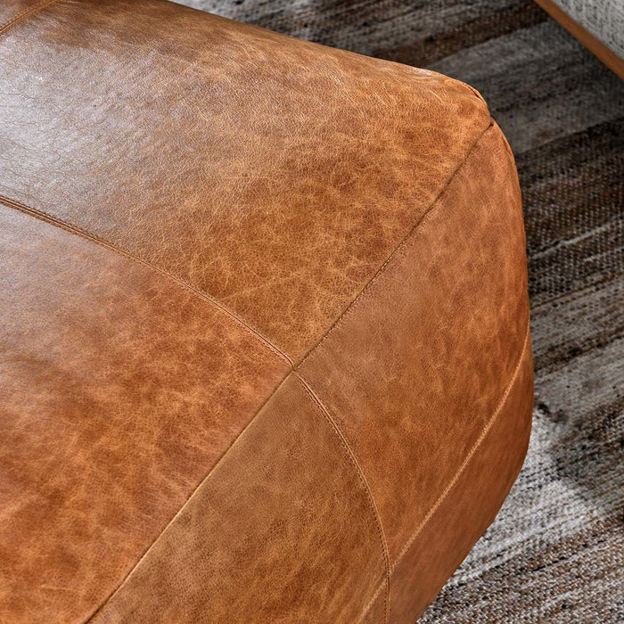Poufs - Leather Pouf