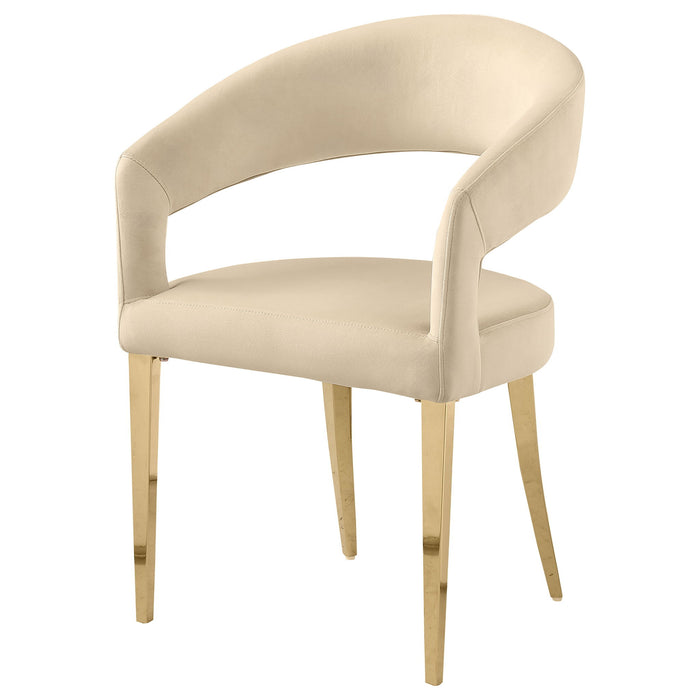 Rendina - Upholstered Dining Arm Chair (Set of 2) - Beige