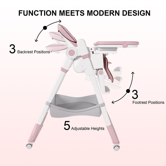 Adjustable Baby High Chair