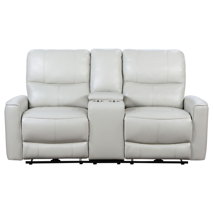 Denson - Power Reclining Loveseat With Console And USB Port