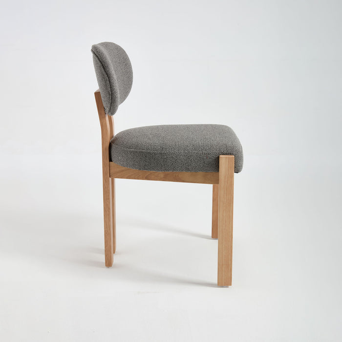 Dining Chairs With Ergonomic Backrest And Adjustable Feet (Set of 2)