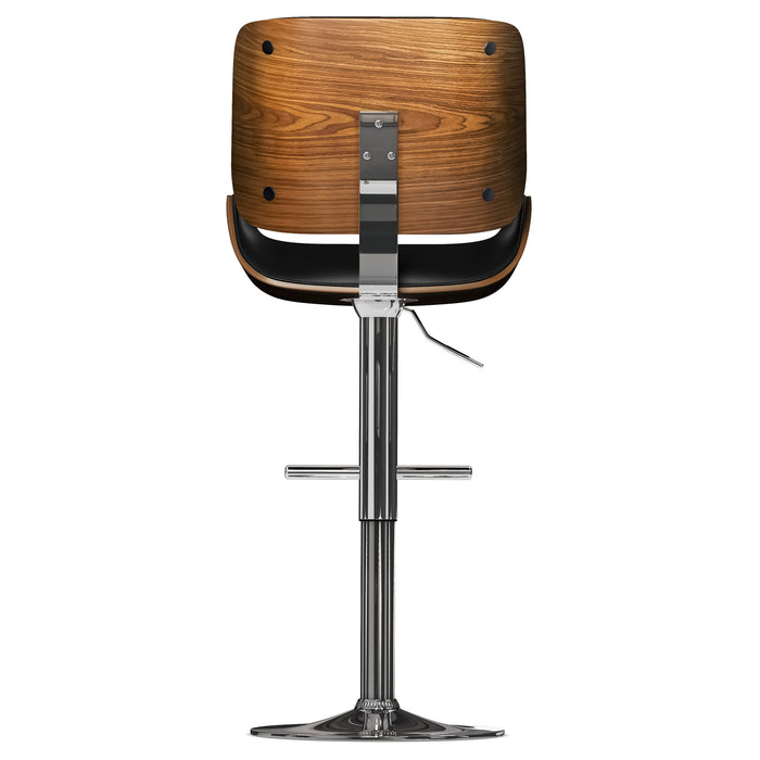 Dixie - Adjustable Swivel Bar Stool - Black