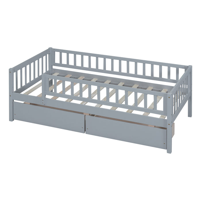 Multifunctional Wooden Daybed Bed