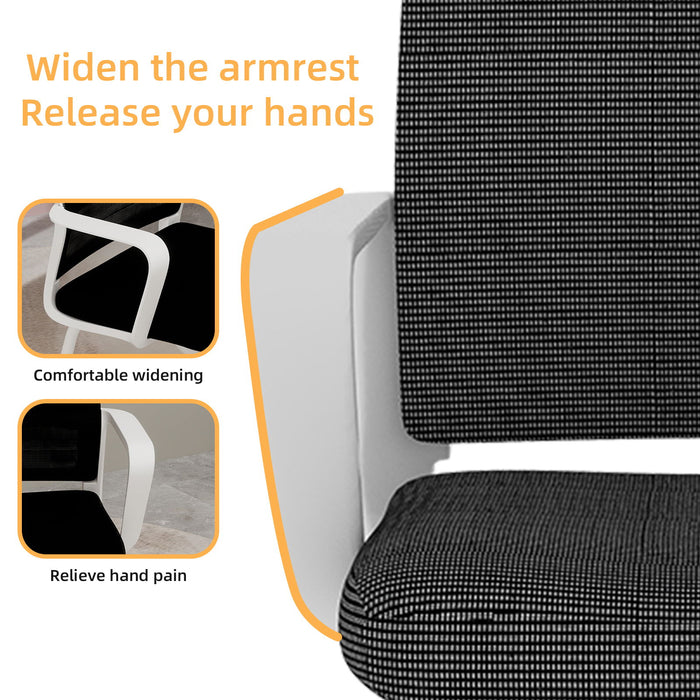 Minimalist Office Chair With Soft Backrest