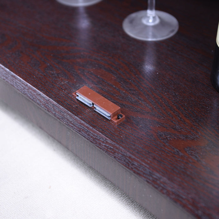 Spacious Sideboard With 3 Doors - Ox Blood Red