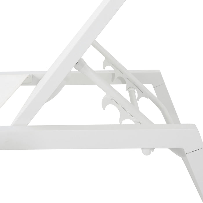 Myers - Chaise Lounge - White