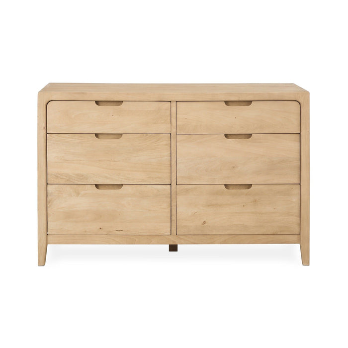 Laguna - 6 Drawer Dresser - Natural Maple