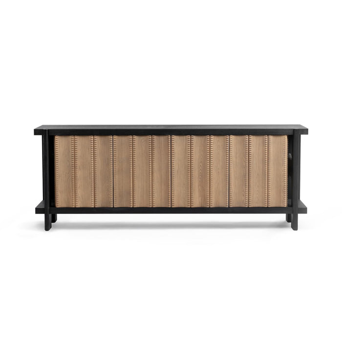 Ellison - 4 Door Cabinet - Shoreline Noir