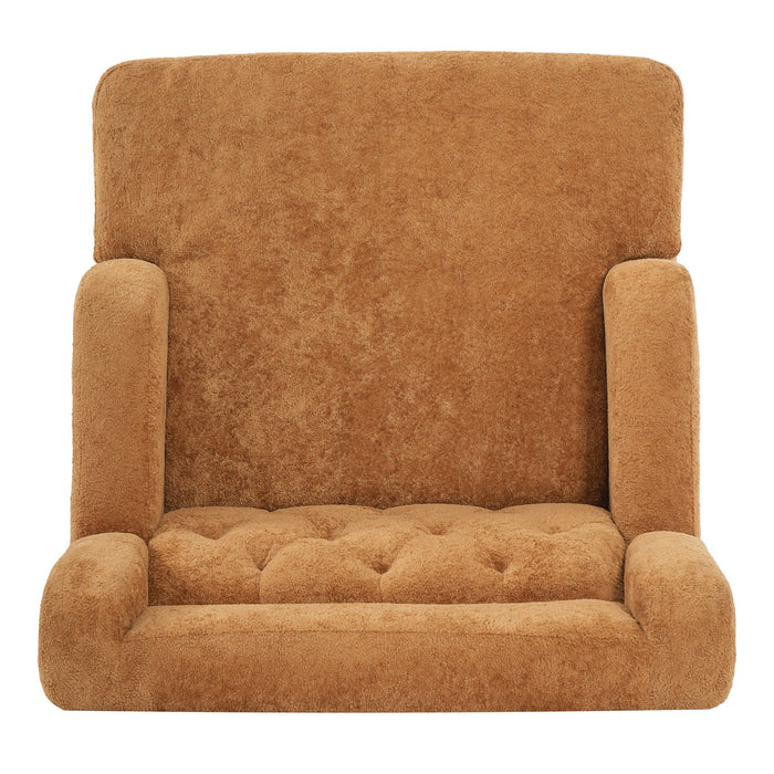 Modern Tufted Upholstered Accent Chair For Living Room
