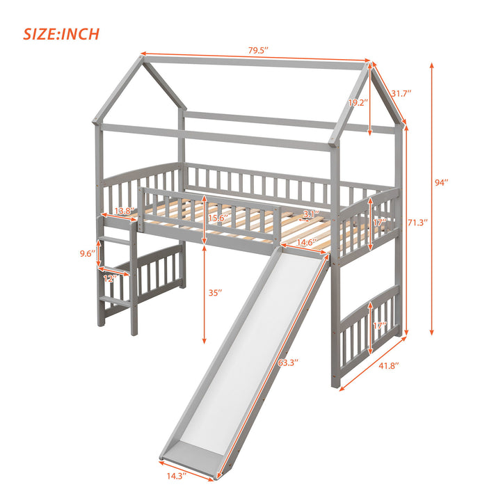 Loft Bed With Slide