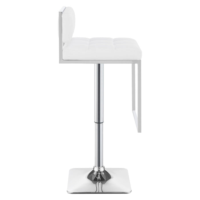 Alameda - Adjustable Bar Stool - White