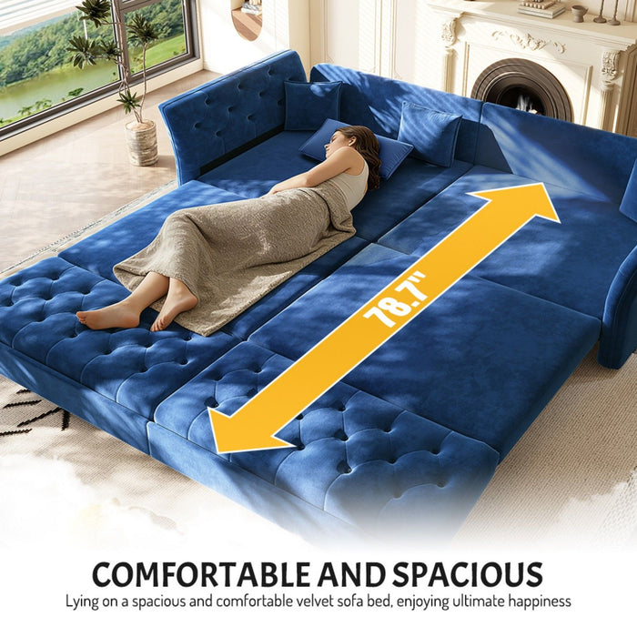 Oversize Pull Out Sofa Bed For Living Room