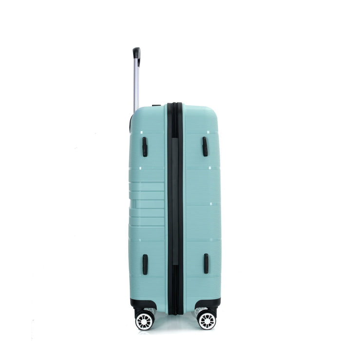 Hardshell Suitcase Double Spinner Wheels Luggage Sets, Lightweight With Tsa Lock, 3 Piece Set
