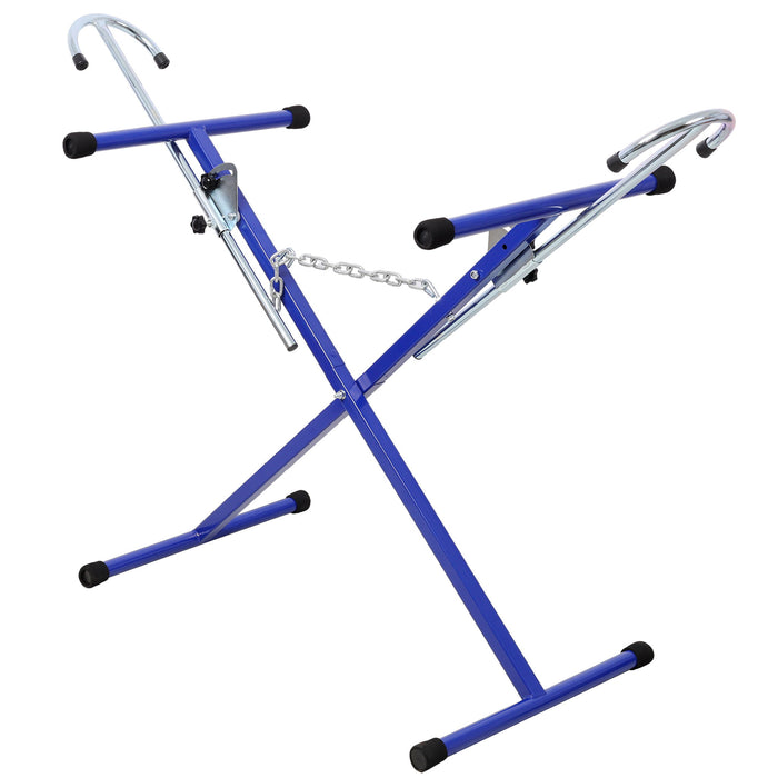 Folding Bumper Stand Lightweight Panel Stand - Blue