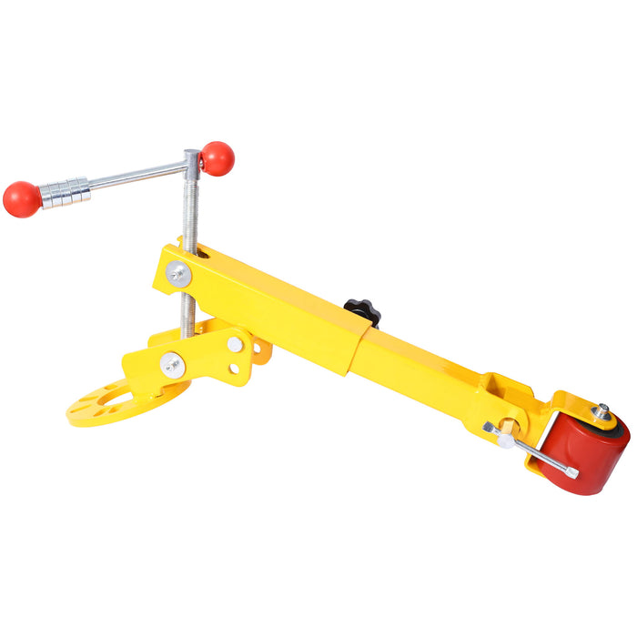 Auto Body Fender Roller Tool For Lip Rolling And Wheel Arch Reforming - Yellow