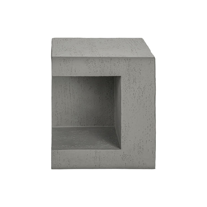 Contemporary Square Accent Table Indoor / Outdoor