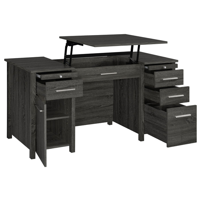 Rayna - 4 Drawer Office Desk With Lift-Top
