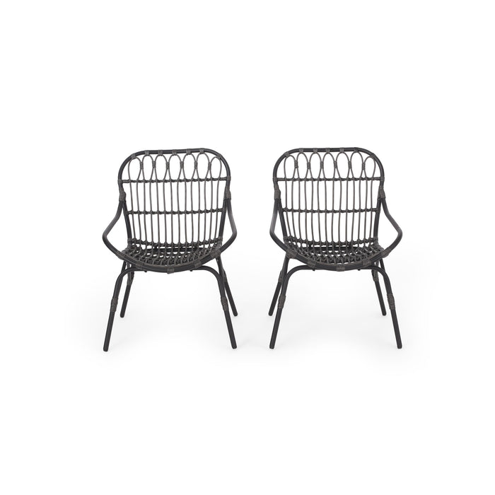 Monsoon - Outdoor Accent Chair With Open Weave Design