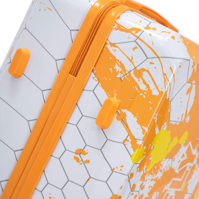 Luggage With Combination Lock, Lightweight Carry-On Suitcase