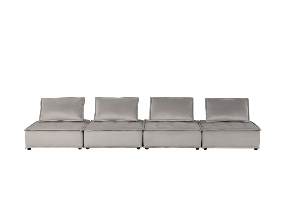 Anna - Soft Velvet Modular Sofa