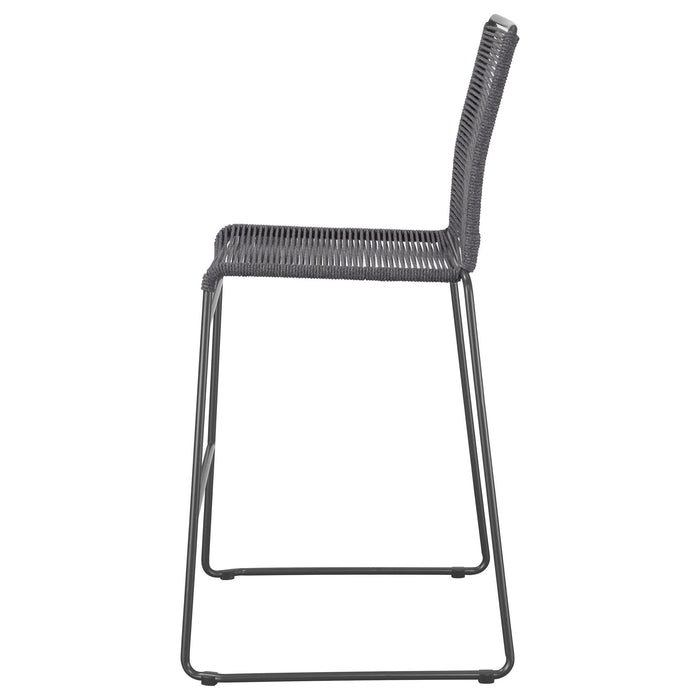 Jerome - Bar Chair (Set of 2) - Charcoal