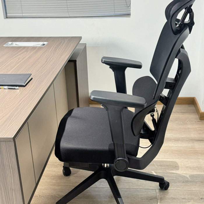 Zero Gravity Ergonomic Office Chair With 145° Recline, 3D Headrest - Black