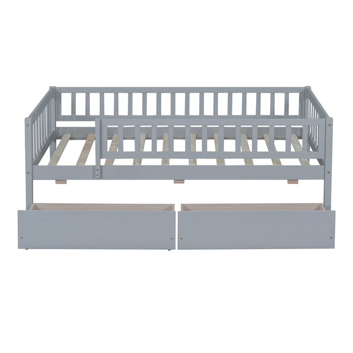 Multifunctional Wooden Daybed Bed