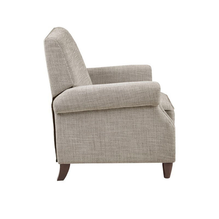 Julian - Push Back Recliner With Reclining Function - Sand