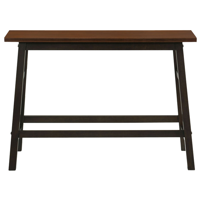 Robbie - 4 Piece Counter Height Dining Set - Dark Brown