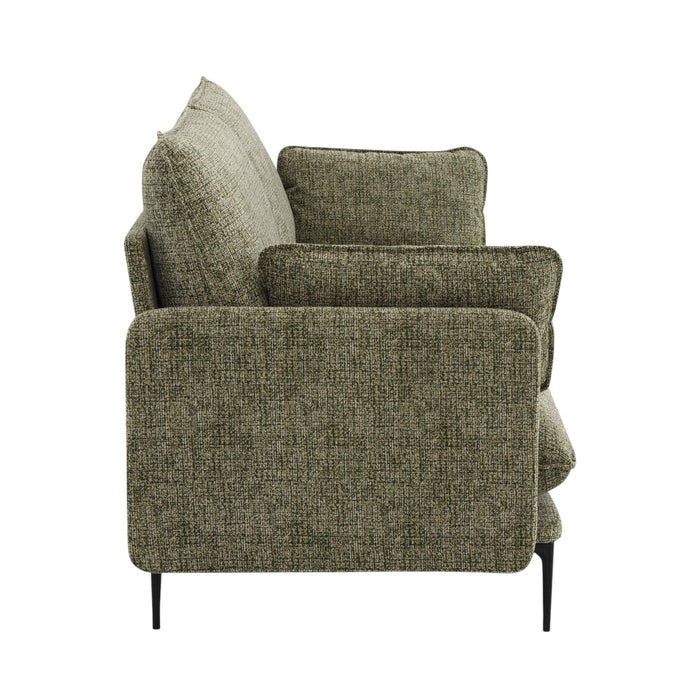 Dalton - Sofa With 2 Pillows - Green